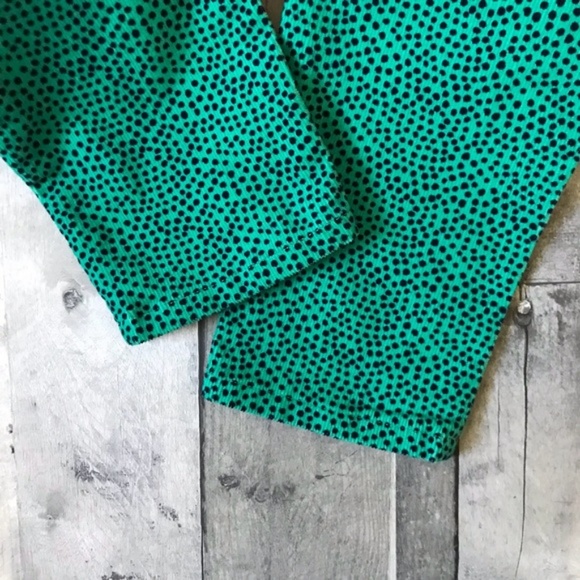 Vineyard Vines Camden Green Dot Print Cords Size 0 - 527 - Picture 6 of 6